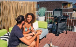 One Bar Element 3 Aufblasbarer Hocker Light Grey -Campingmöbel 200909 2614103 2