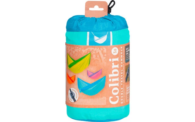 La Siesta Doppel-Reisehängematte Colibri 3.0 Caribic La Siesta Doppel-Reisehängematte Colibri 3.0 Caribic -Campingmöbel 254167 2297198 1