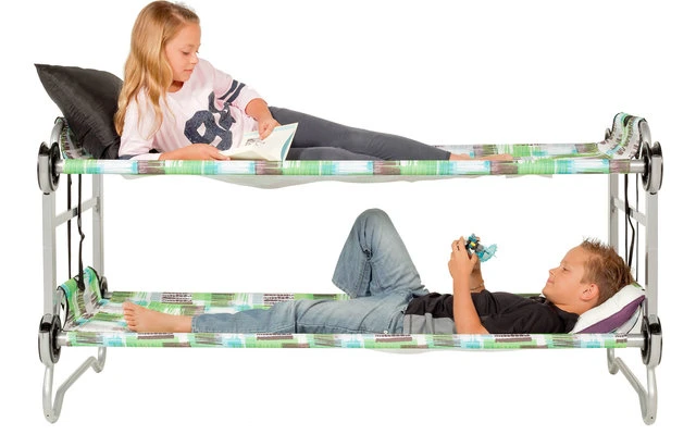 Disc-O-Bed Kid-O-Bunk Block Pattern Stockbett Disc-O-Bed Kid-O-Bunk Block Pattern Stockbett -Campingmöbel 277727 2290835