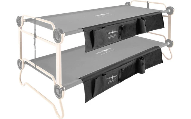 Disc-O-Bed Organizer Grau Seitentasche für SINGEL L und Sol-O-Cot Feldbett Disc-O-Bed Organizer Grau Seitentasche Für SINGEL L Und Sol-O-Cot Feldbett -Campingmöbel 278889 2571236 1