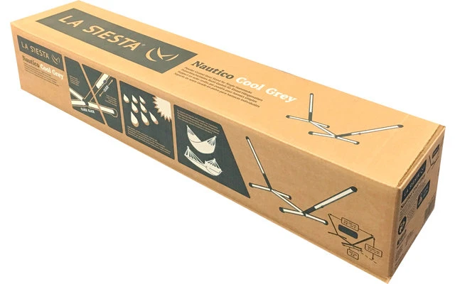 LaSiesta Nautico Stahl-Hängemattengestell für Doppel-Hängematten LA SIESTA LaSiesta Nautico Stahl-Hängemattengestell Für Doppel-Hängematten -Campingmöbel 288817 2282423