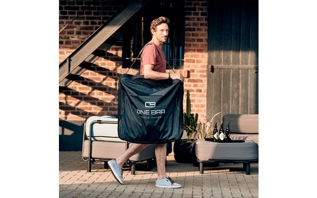 One Bar Element 3 aufblasbarer Hocker Black One Bar Element 3 Aufblasbarer Hocker Black -Campingmöbel 365699 2614064 1