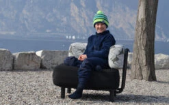 One Bar Element 1 Aufblasbarer Sessel / Sitzelement Black / Light Grey -Campingmöbel 365744 2413685 3