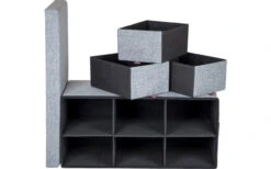 Bo-Camp Urban Outdoor Barnet Ottomane 6 Fächer -Campingmöbel 391706 2884262