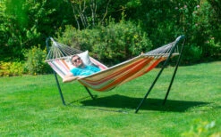 Chillounge Einzel-Hängematte Green -Campingmöbel 392497 2851279 1