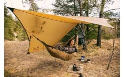 Amazonas 2in1 Hängematte Underquilt-Poncho Braun -Campingmöbel 446783 3159096