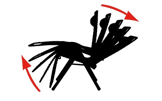 Crespo AA-234 Air Elite Sonnenliege Crespo AA-234 Air Elite Sonnenliege -Campingmöbel 458328 3156767