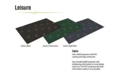 Outwell Casilda Halbmondstuhl XL Schwarz -Campingmöbel 459567 3572237