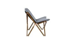 Bo-Camp Bloomsbury Relaxsessel S Grau -Campingmöbel 517316 3441987