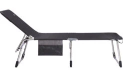 Crespo AL-363 Sonnenliege Dunkelgrau -Campingmöbel 531177 3472317