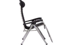 Crespo AL-232 Relaxliege Deluxe Dunkelgrau -Campingmöbel 531180 3472813