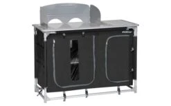 Berger Campingküche Mit Spüle Schwarz -Campingmöbel 56717 40306