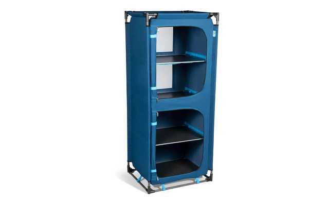 Kampa Susie Campingschrank mit 4 Fächern 59 x 48 x 51 cm blau Kampa Susie Campingschrank Mit 4 Fächern 59 X 48 X 51 Cm Blau -Campingmöbel 608147 4355783