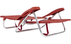 Crespo AL/221-M Beach Chair Strandstuhl Rot -Campingmöbel 628575 4351079 3
