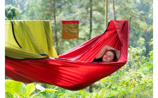 Ticket to the Moon Original Pro Hammock Hängematte 325 x 200 cm Army green Ticket To The Moon Original Pro Hammock Hängematte 325 X 200 Cm Army Green -Campingmöbel 633051 4344315 1