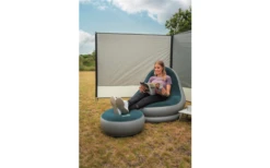 Easy Camp Comfy Lounge Set 2 Teilig Campingsessel Mit Fußablage Aufblasbar -Campingmöbel 681768 4687239