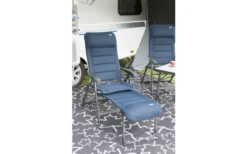 Crespo RP-215 Air Deluxe Fußhocker Grau -Campingmöbel 687960 4681071 1