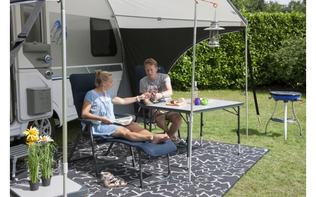 Crespo RP-215 Air Deluxe Fußhocker blau Crespo RP-215 Air Deluxe Fußhocker Blau -Campingmöbel 687963 4681077